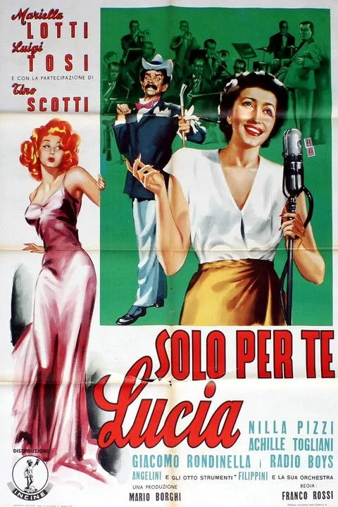 Luigi Tosi interpreta a Mario Neri en Solo per te Lucia