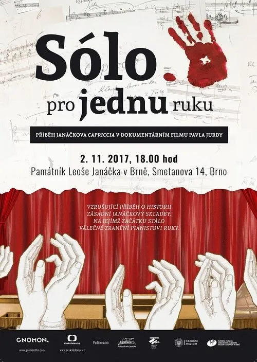 Martin Sinicák interpreta a  en Sólo pro jednu ruku