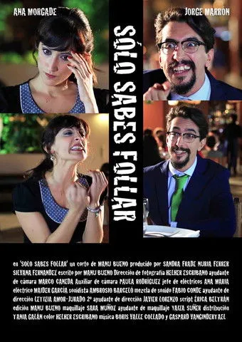 Ana Morgade interpreta a Ella en Solo sabes follar