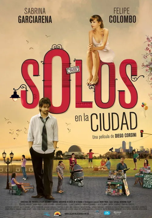 Póster de Solos en la ciudad