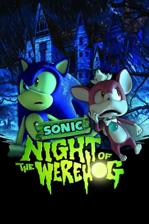 Jason Griffith interpreta a Sonic The Hedgehog (English) en Sonic: La Noche del Hombre Lobo
