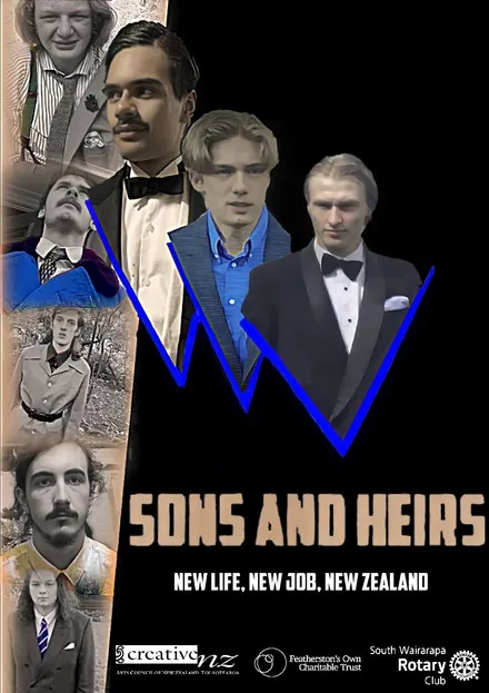 Carter Elwin-Pepperell interpreta a 'Gorilla Goon, GG' Scrim en Sons and Heirs