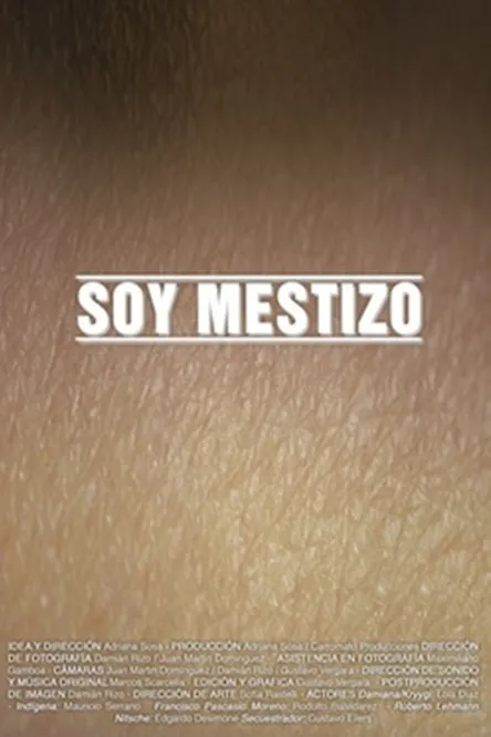 Póster de Soy mestizo