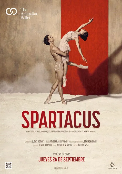 Póster de Spartacus (ballet en cines)