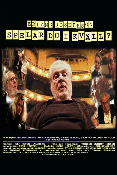 Póster de la película Spelar du ikväll?