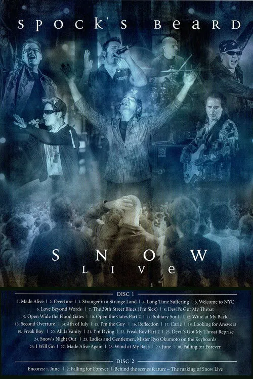 Póster de Spock's Beard: Snow Live