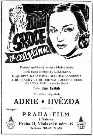 Marie Holanová interpreta a  en Srdce v celofánu