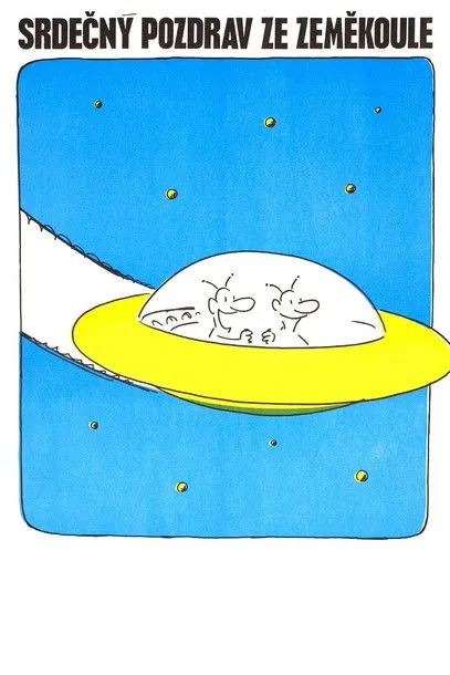 Július Satinský interpreta a B (extra-terrestrial 2) en Srdečný pozdrav ze zeměkoule