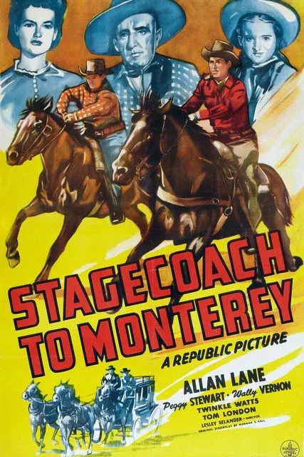 Póster de la película Stagecoach to Monterey