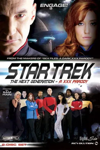 Póster de Star Trek: La próxima generación - Una parodia XXX