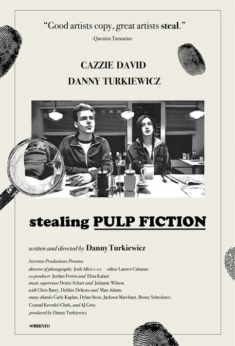 Cazzie David interpreta a Elizabeth en Stealing Pulp Fiction