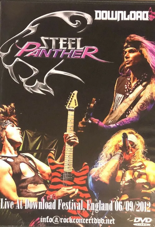 Darren Leader interpreta a Stix Zadinia en Steel Panther - Download Festival 2012