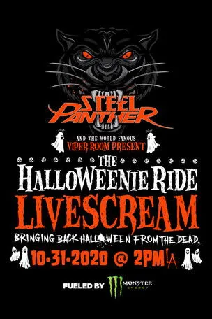Travis Haley interpreta a Lexxi Foxx en Steel Panther - The Halloweenie Ride Livescream