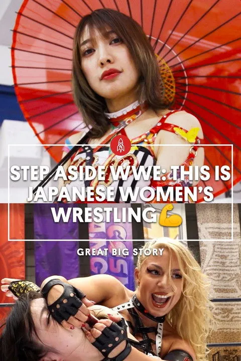 Chie Nagatani interpreta a en Step Aside WWE: This Is Japanese Women's Wrestling