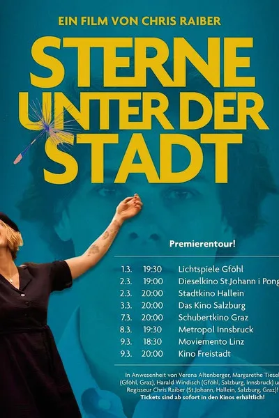 Póster de Sterne unter der Stadt