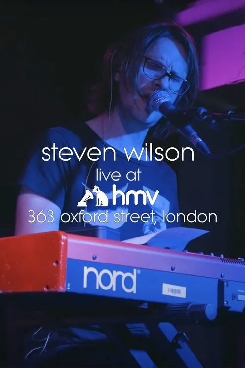Portada de Steven Wilson - Live at HMV 363 Oxford Street, London