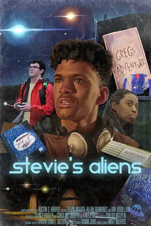 Ian Bouillion interpreta a Stevie en Stevie's Aliens