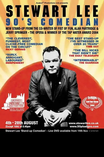 Póster de Stewart Lee: 90s Comedian