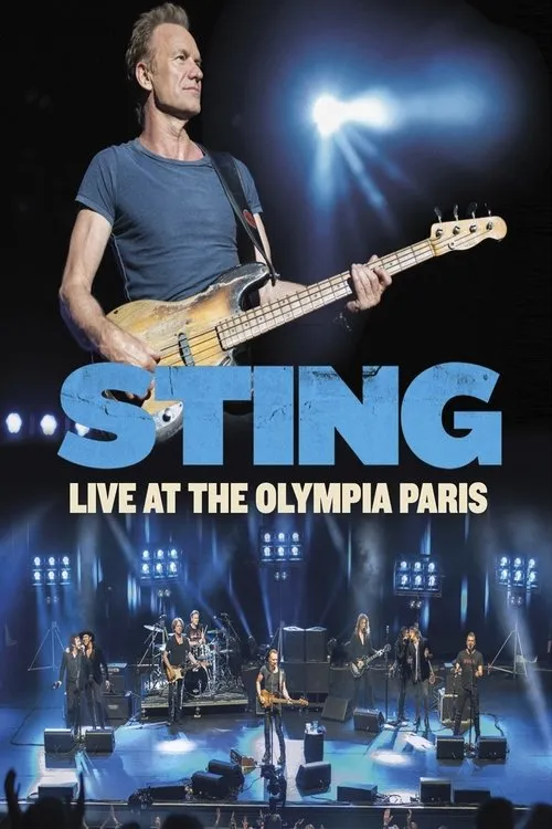 Póster de Sting - Live at the Olympia Paris