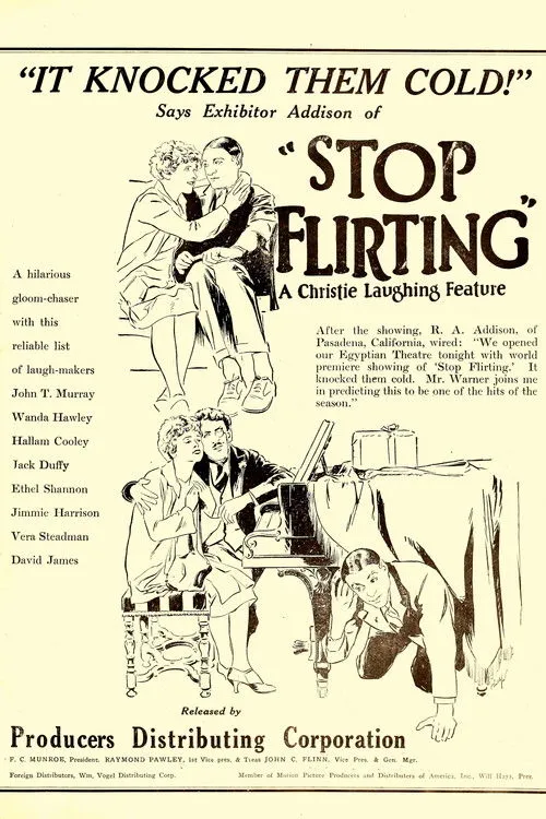 Ethel Shannon interpreta a en Stop Flirting