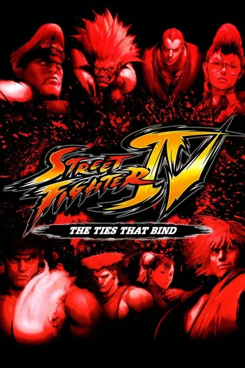 Póster de Street Fighter IV: Los lazos que unen