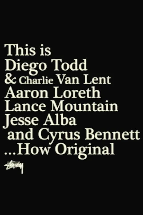 Portada de Stüssy - How Original