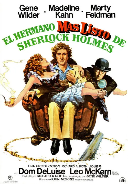 Portada de El hermano más listo de Sherlock Holmes
