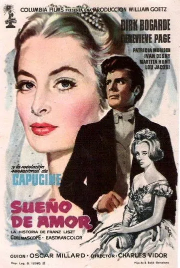 Capucine interpreta a Princess Carolyne Wittgenstein en Sueño de amor