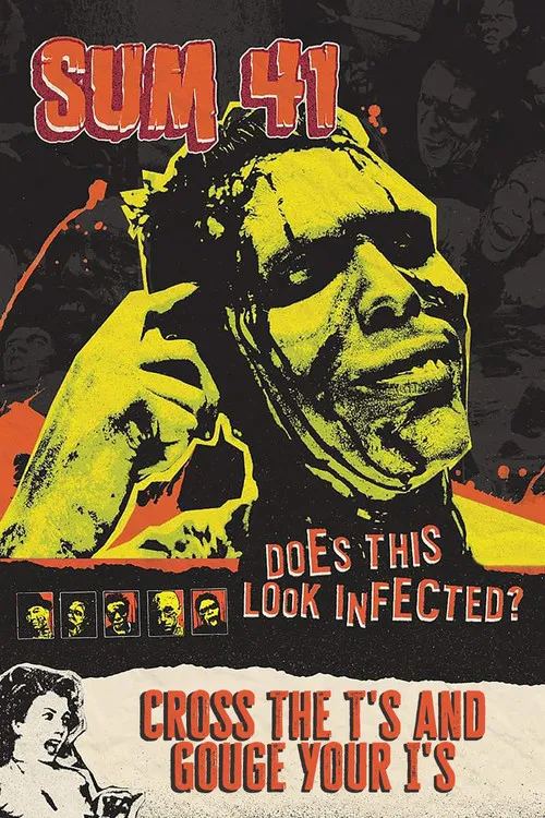 Póster de Sum 41 - Cross the T's and Gouge Your I's