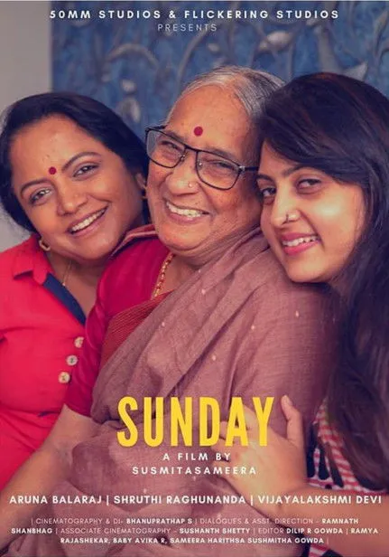 Aruna Balaraj interpreta a en Sunday - A Kannada Short Film