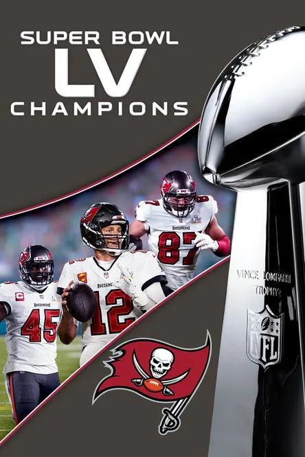 Póster de Super Bowl LV Champions: Tampa Bay Buccaneers
