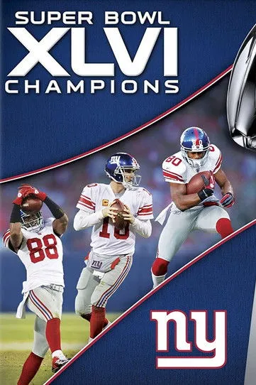 Póster de Super Bowl XLVI Champions: New York Giant‪s