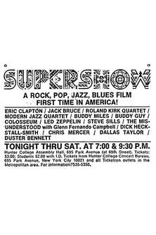 Jack Bruce interpreta a Himself en Supershow