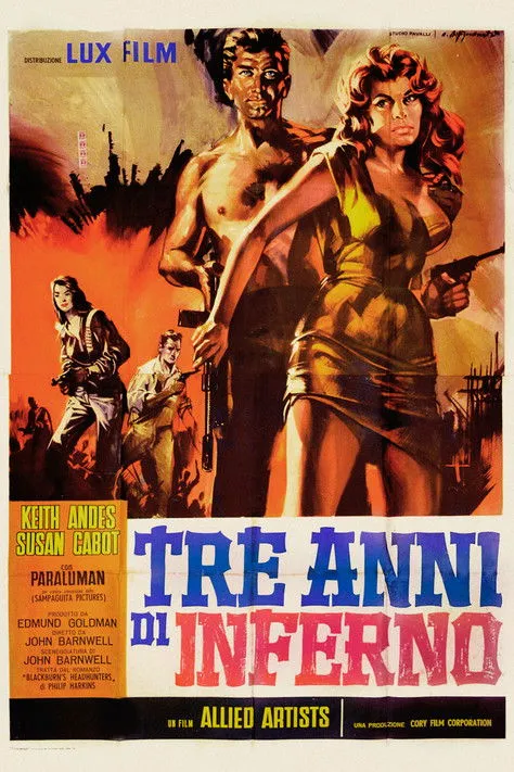 Keith Andes interpreta a Col. Donald D. Blackburn en Surrender - Hell!