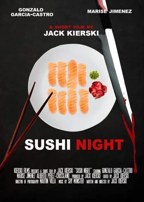 Alberto Perez-Crossland interpreta a Rachel's Dinner Guest en Sushi Night