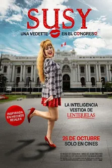 Póster de Susy: Una vedette en el Congreso