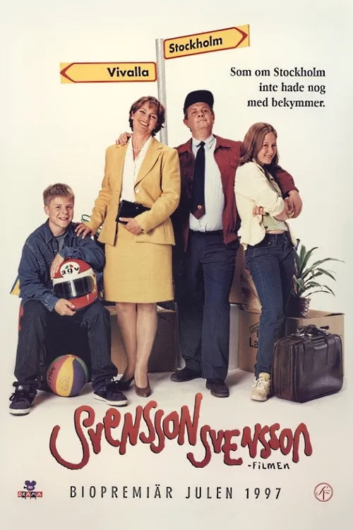 Jonas Falk interpreta a Ulf Zetterberg en Svensson Svensson - filmen