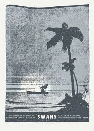Póster de Swans - Primavera Sound 2013 Live
