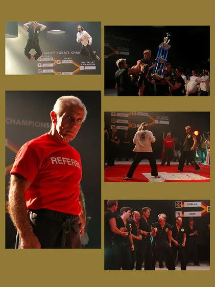 William Zabka interpreta a Johnny Lawrence en Sweep the Leg