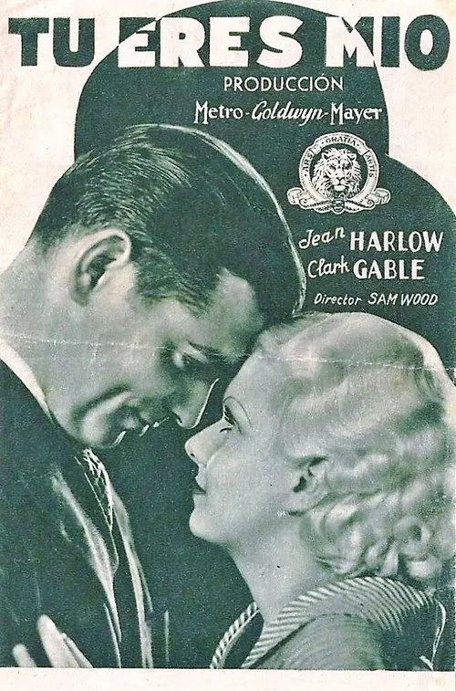 Jean Harlow interpreta a Ruby Adams en Tú eres mío