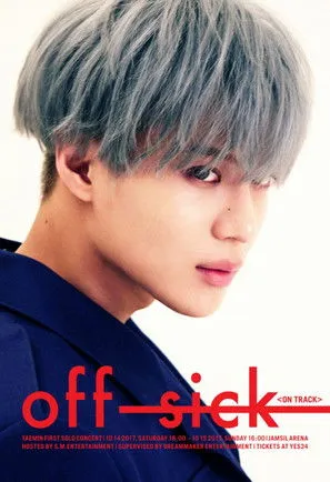 Póster de TAEMIN 1st SOLO CONCERT “OFF-SICK〈on track〉”
