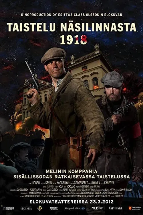 Póster de Taistelu Näsilinnasta 1918