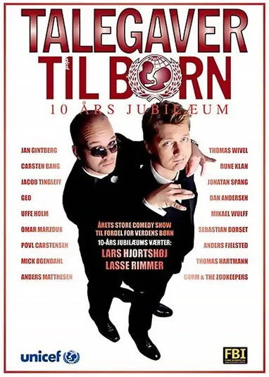Póster de Talegaver Til Børn: 10 Års Jubilæum