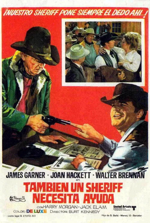 Bill Catching interpreta a Brawler at Emma's (uncredited) en También un Sheriff necesita ayuda