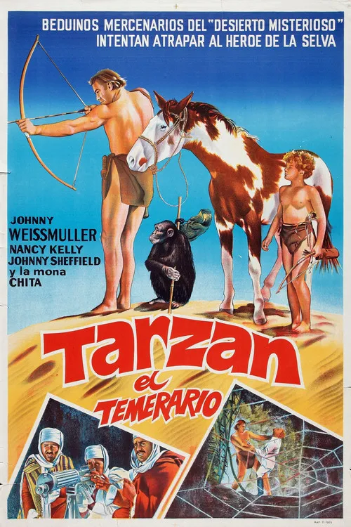 Póster de Tarzán el temerario