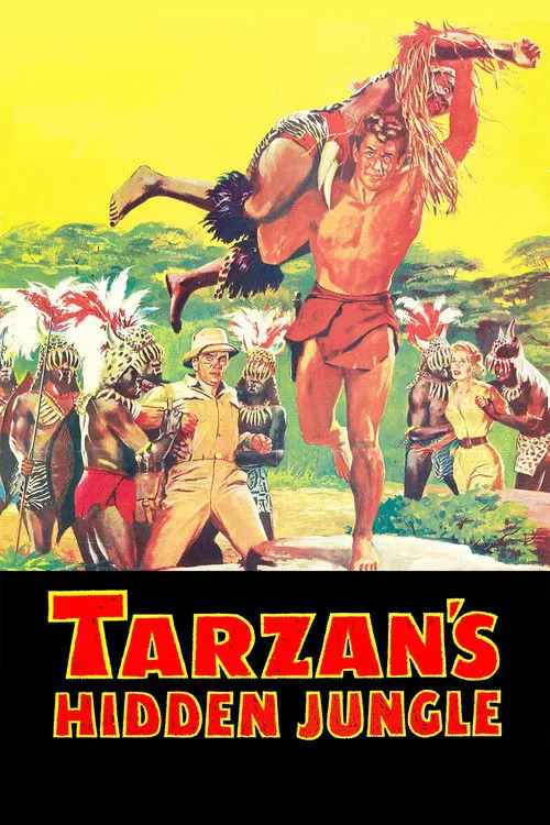 Póster de Tarzán en la selva escondida