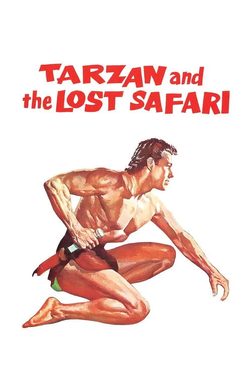 Póster de Tarzán y el safari perdido