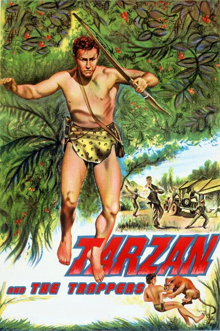 Póster de Tarzán y los cazadores