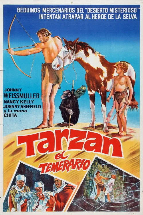 Póster de Tarzán el temerario