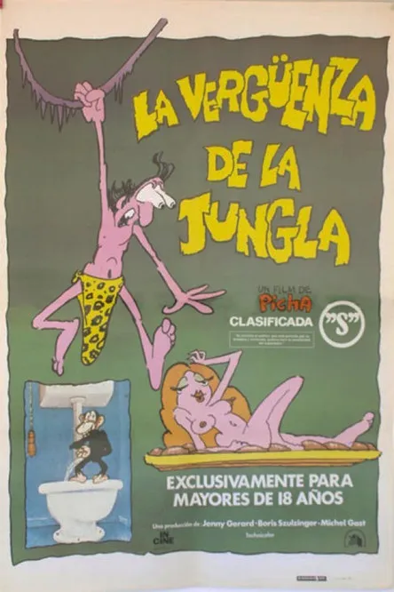 Portada de Tarzoon, la vergüenza de la jungla